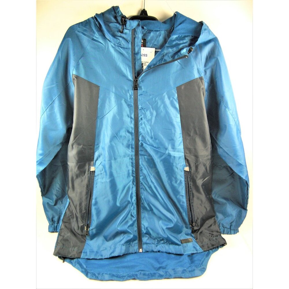 One Point One Men's Windbreaker Jacket Light Weight Blue Size L NEW
